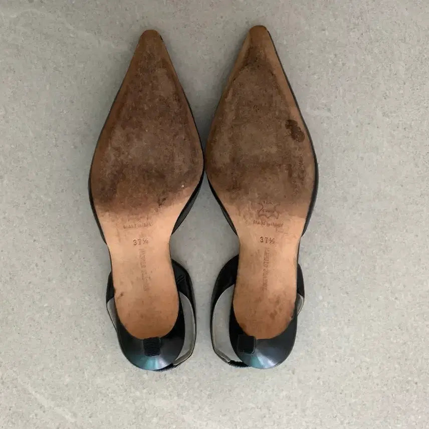 [BUNJANG] Manolo Blahnik Vintage Slingback Pumps / (30일까지 할인) 빈티지 마놀로 블라닉 슬링백 펌프스