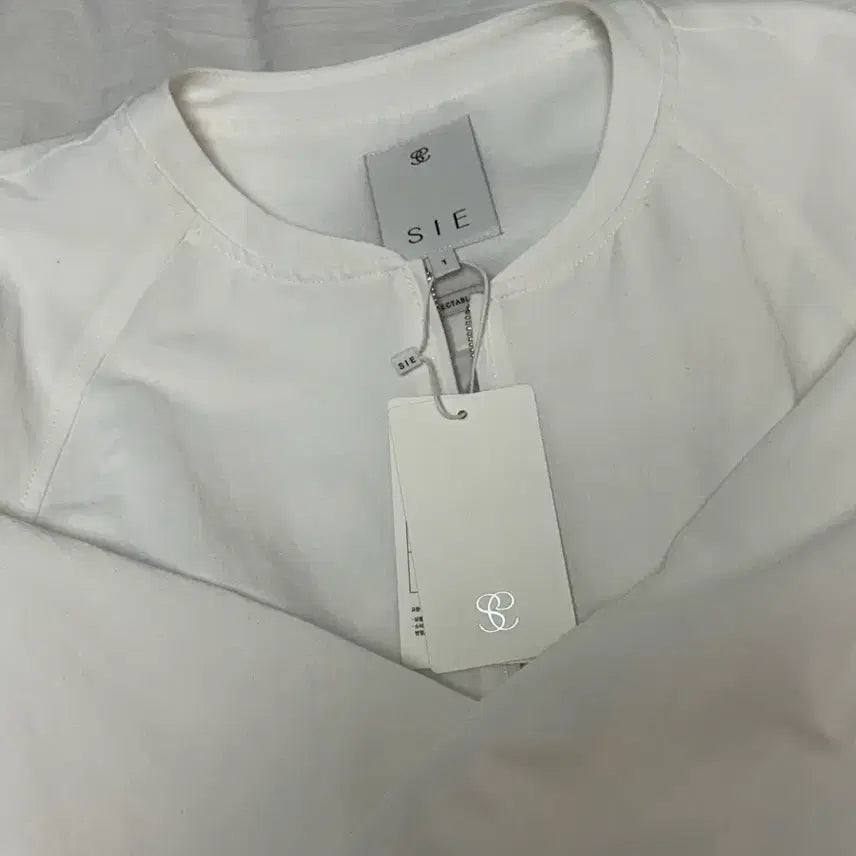 [BUNJANG] SIE Velo Linen Blouson Jacket (Ivory) / SIE 시에 벨로 린넨 블루종 재킷(아이보리)