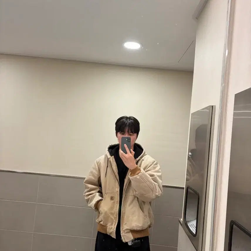[BUNJANG] Carhartt J130 Active Jacket BRN / 칼하트 j130 액티브 자켓 brn