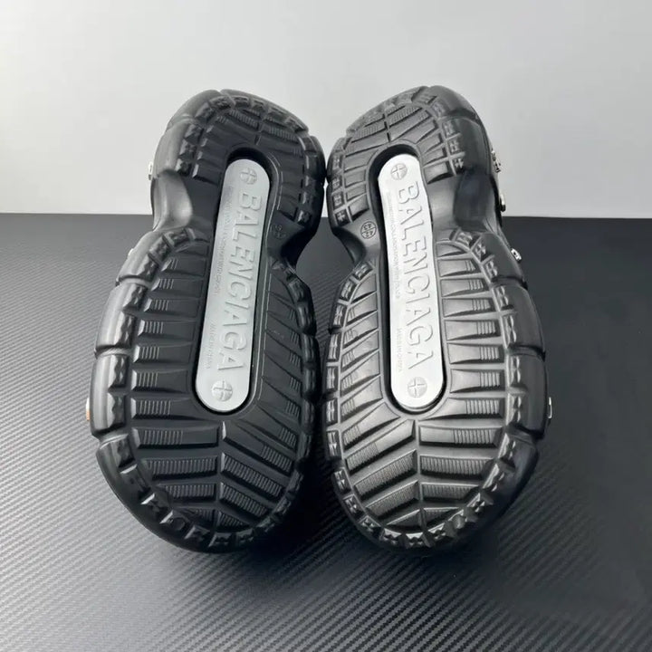 [BUNJANG] Crocs Balenciaga Hard Crocs Mule Black / 크록스  발렌 하드크록스 뮬 블랙  245mm