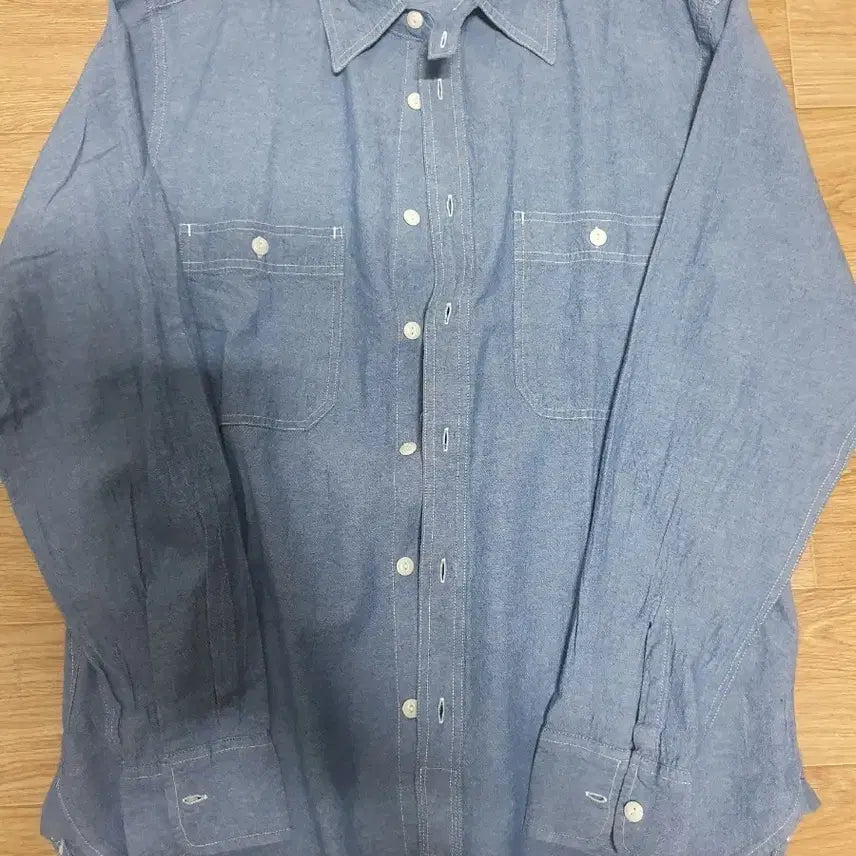 [SOLD OUT] 논스탁 샴브레이 셔츠 L