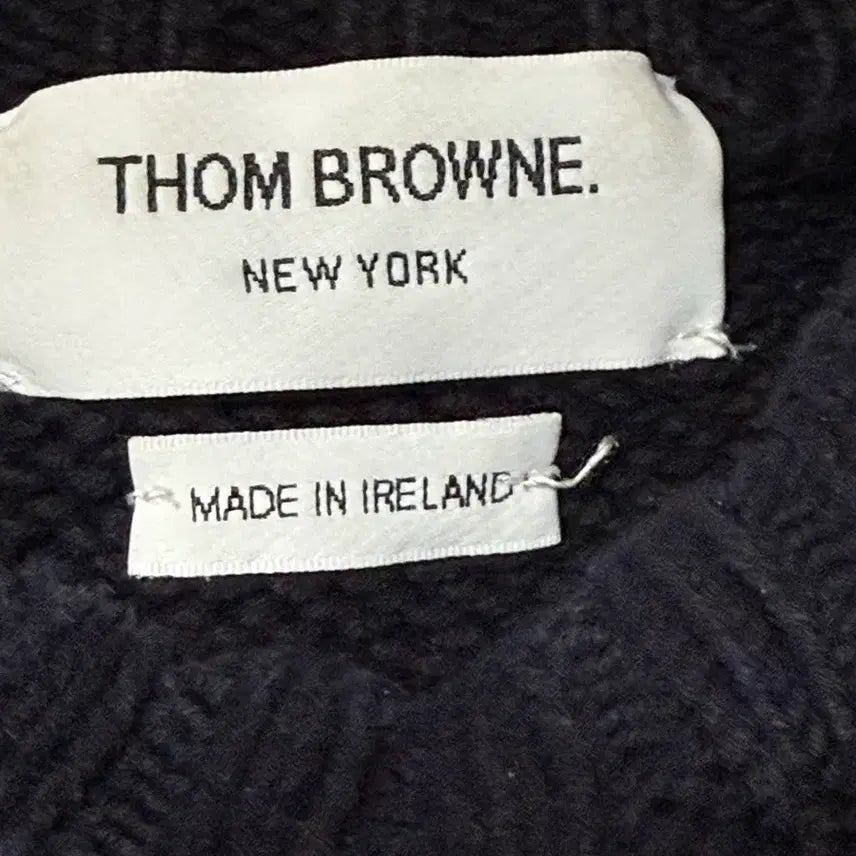 [BUNJANG] Thom Browne Anchor Knit Navy Sweater / Thom Browne 톰브라운 앵커 니트 네이비 1사이즈