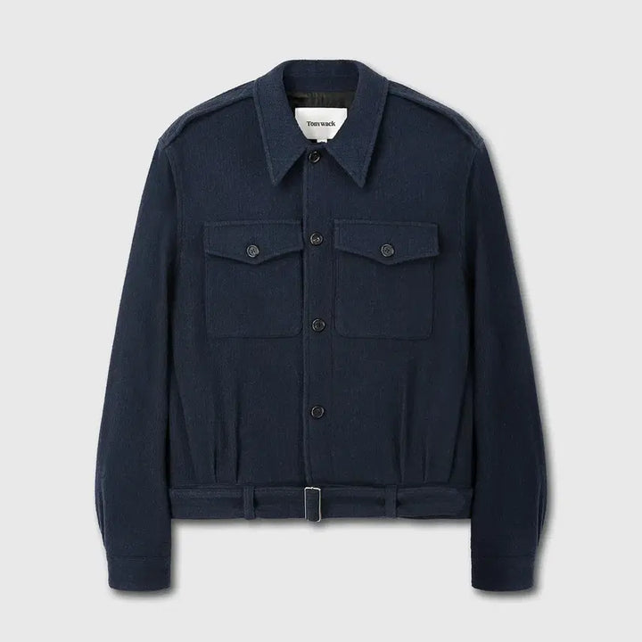 [BUNJANG] Toniq Week Wool Boucle Officer Jacket / [M] 토니웩 울 부클 오피서 자켓