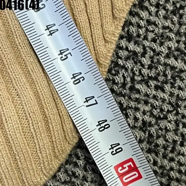 [BUNJANG] Square Neck Ribbed Knit Long Sleeve Top / 스퀘어넥 골지 니트 긴팔티 0416(4)