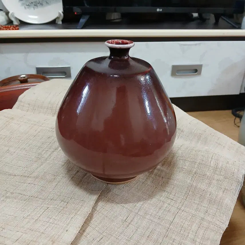 [BUNJANG] Celadon Porcelain Vase / 앵병