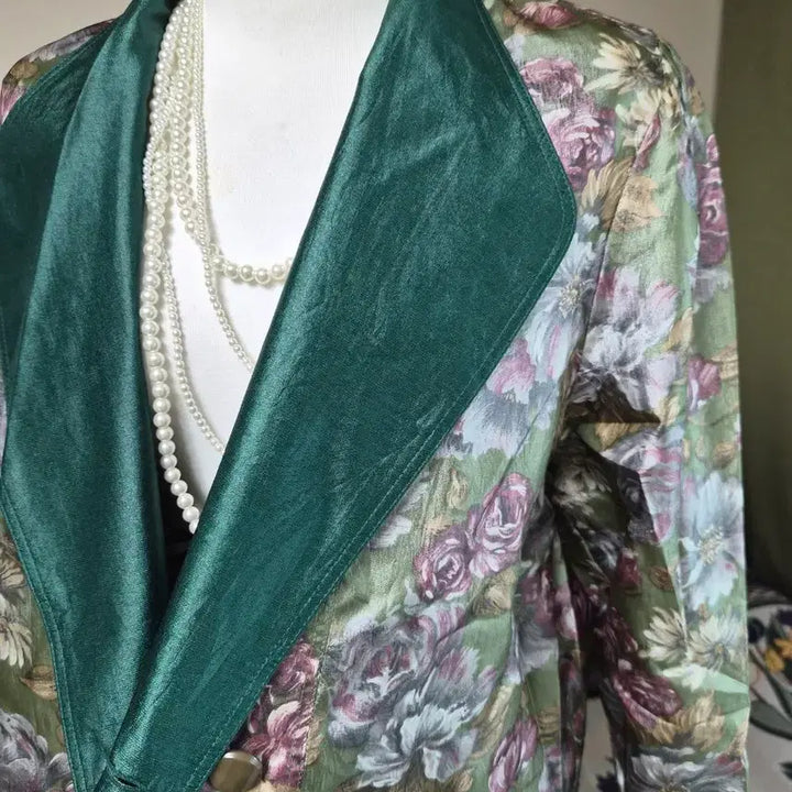 [BUNJANG] Reversible Silket Jacquard Trench Jacket / 고퀄라인 리버시블 실켓자가드 트렌치자켓