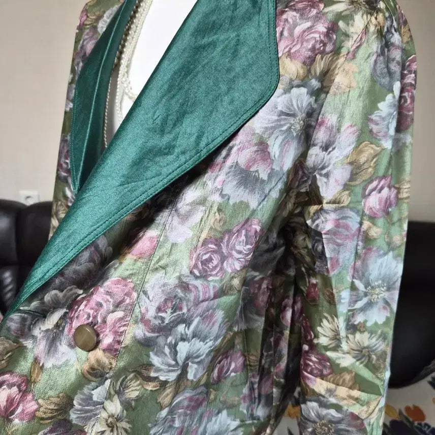 [BUNJANG] Reversible Silket Jacquard Trench Jacket / 고퀄라인 리버시블 실켓자가드 트렌치자켓