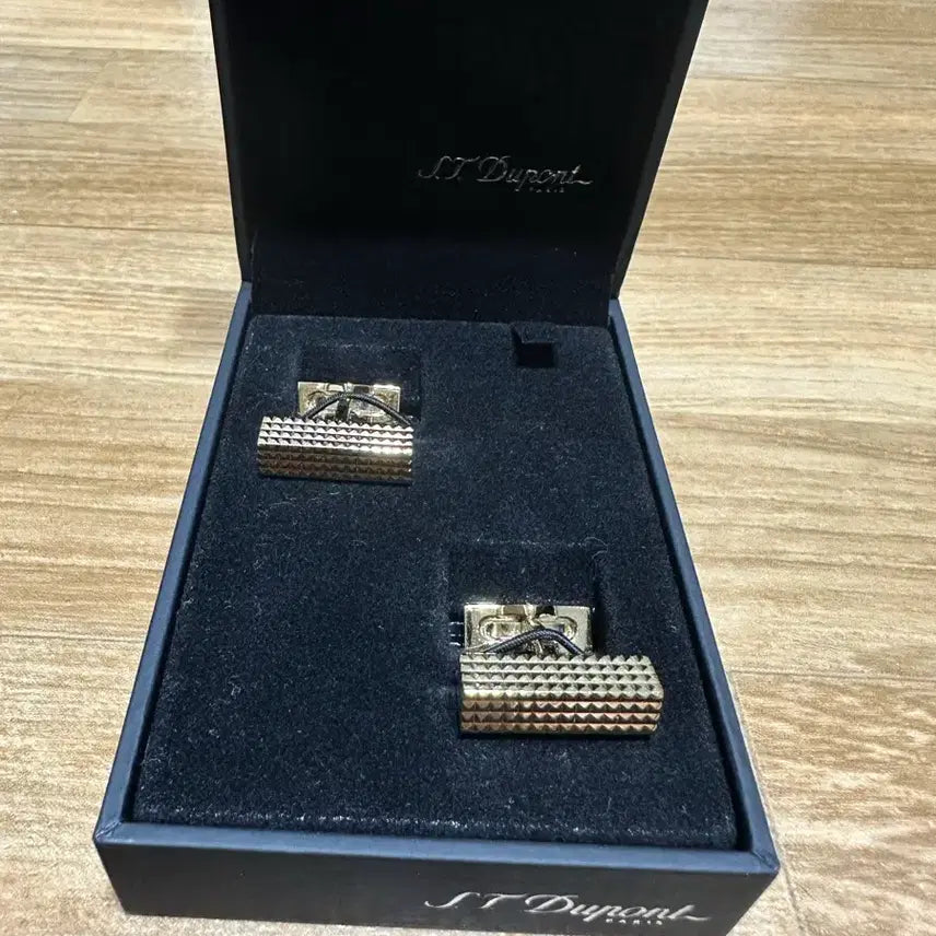 [BUNJANG] S.T. Dupont Gold Cufflinks / 희귀템-에스티 듀퐁 금장 커프스