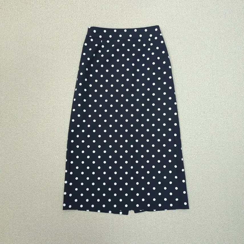 [BUNJANG] Bongbly H-Line Skirt / (F)bongbly 여성 H라인 스커트 뒷밴딩 도트 F13W3018