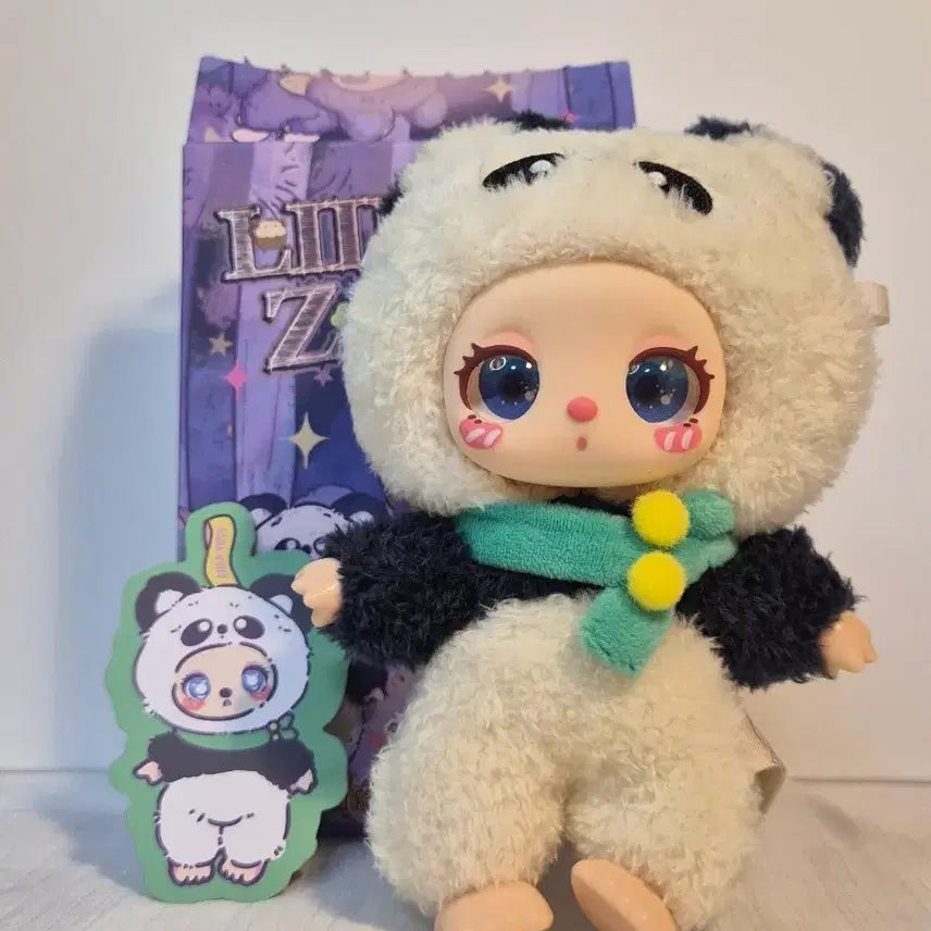 [BUNJANG] Lilazoo Blue-Eyed Panda Plush V2 / 릴라주 파랑눈 팬더 인형 v2 (베이비쓰리, 베쓰)