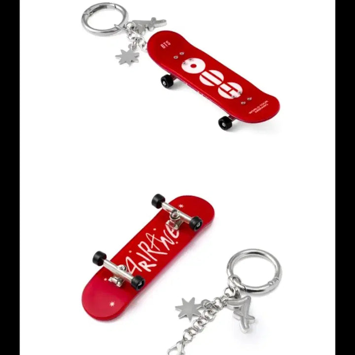 [SOLD OUT] BTS 월드투어 스케이트보드 키링 _ 레드