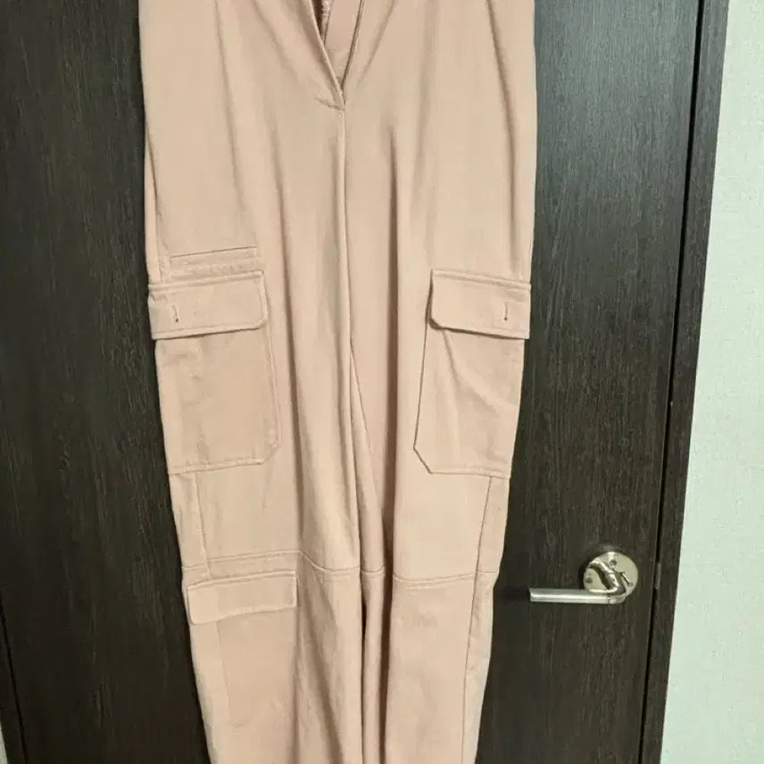 [BUNJANG] Marron Edition Pink Washing Cargo Pants / 마론에디션 핑크 워싱 카고 팬츠 Pink Washing Cargo 바지