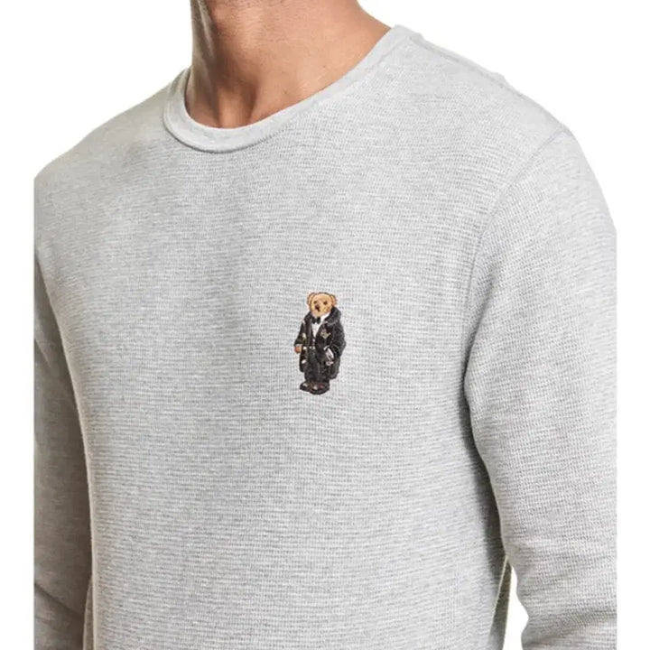 [SOLD OUT] 폴로 곰돌이 와플티 L 그레이