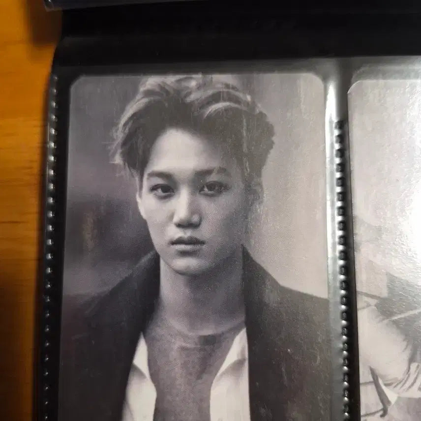[SOLD OUT] EXO 카이 흑백 포토카드 6장 일괄 판매