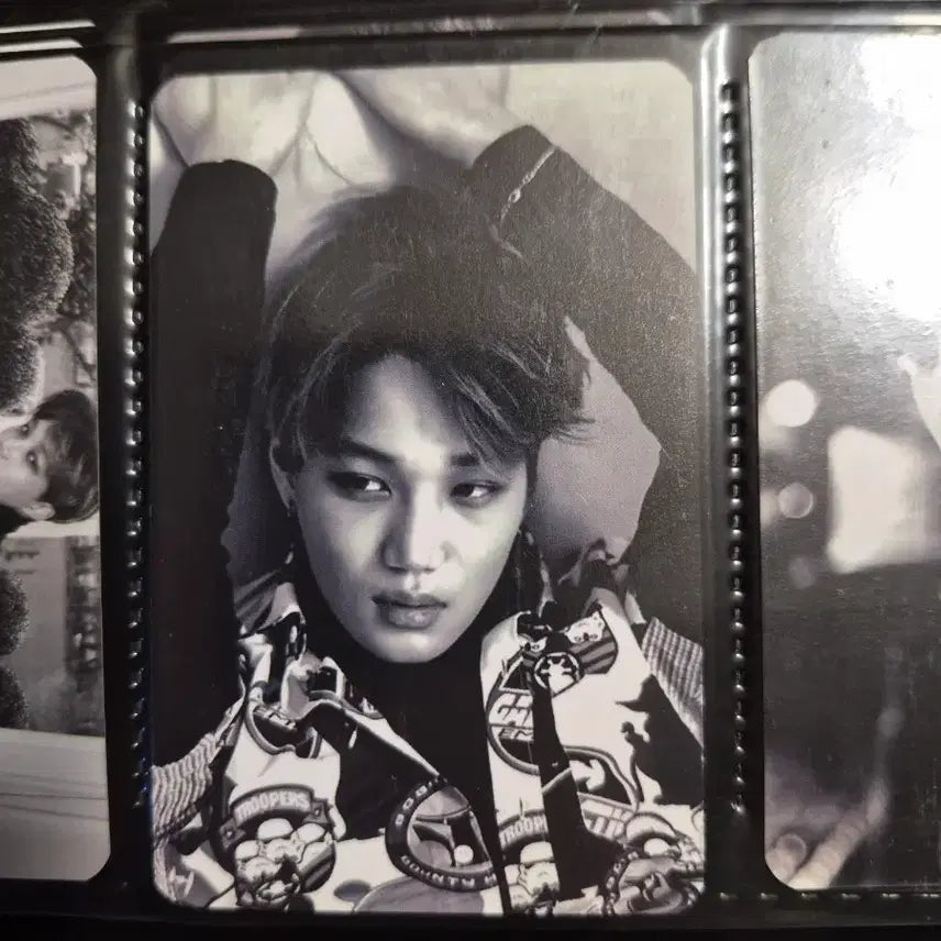 [SOLD OUT] EXO 카이 흑백 포토카드 6장 일괄 판매