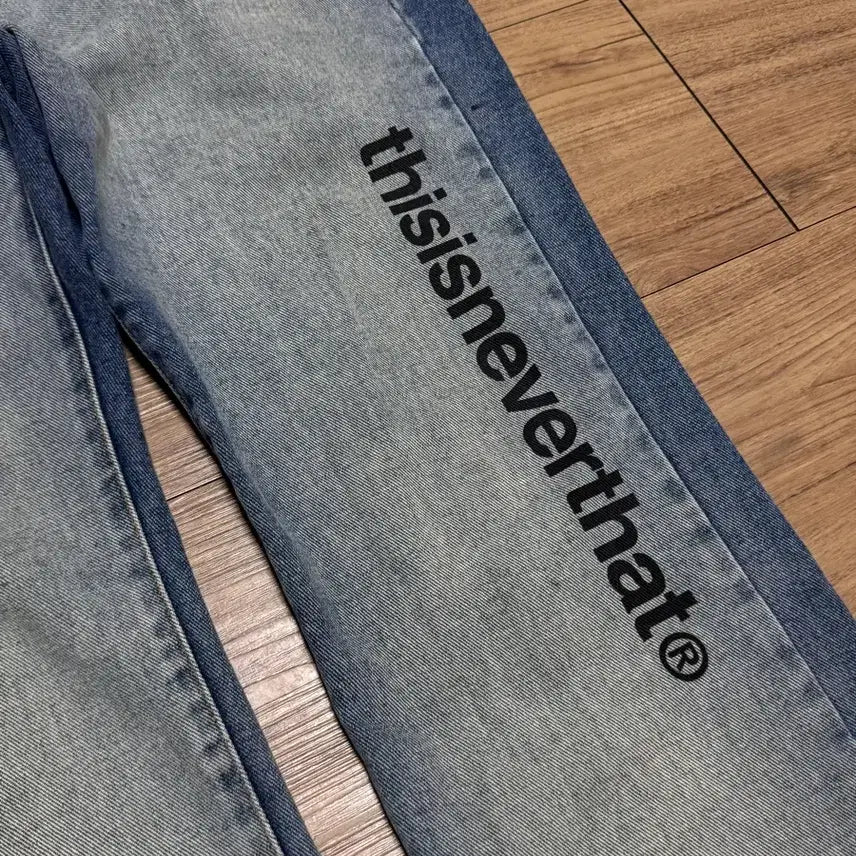 [BUNJANG] thisisneverthat Crazy Denim Pants / [L]디스이즈네버댓 크레이지 데님 팬츠