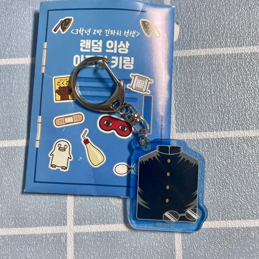 [BUNJANG] Samjet Shinpachi Acrylic Keychain / 삼젯 랜덤 의상 아크릴 키링 신파치