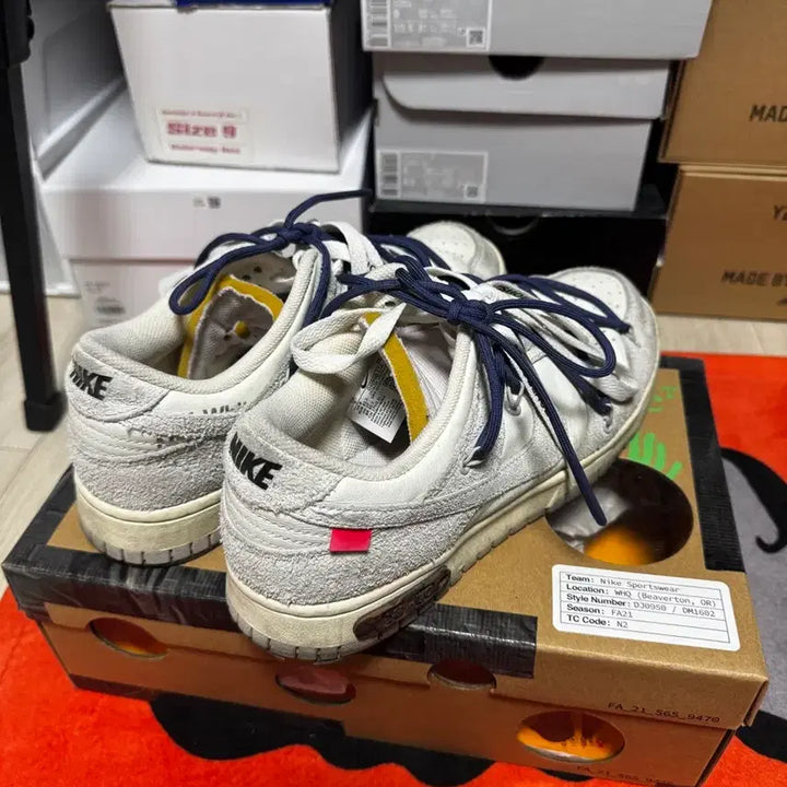 [SOLD OUT] 나이키 오프화이트 덩크 로우