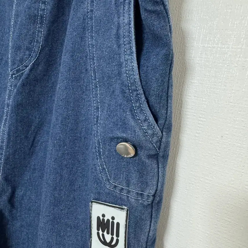 [SOLD OUT] 데님멜빵와이드팬츠