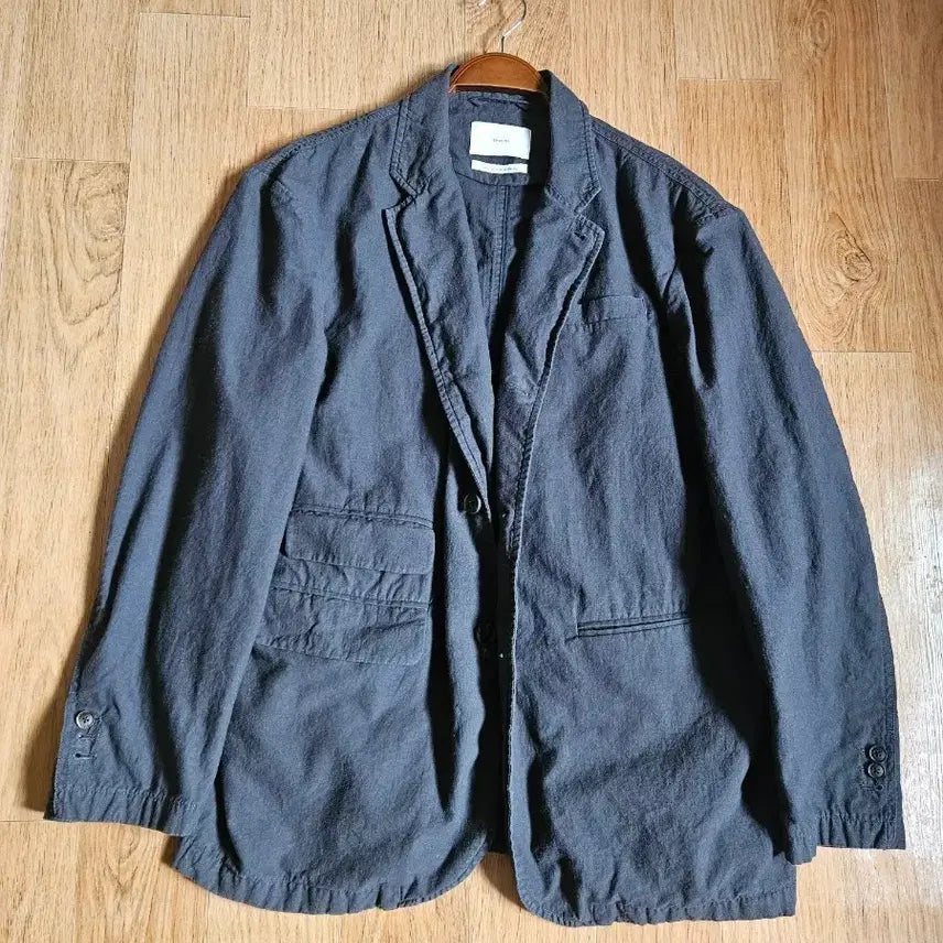 [SOLD OUT] 아워셀브스 24ss 챠콜 블레이저 자켓