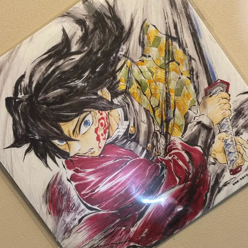 [BUNJANG] Demon Slayer Giyu Illustration Board / [미개봉] 귀멸의 칼날 기유 일러스트 보드 무한성편 특전