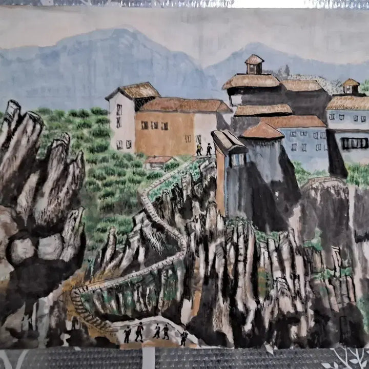 [BUNJANG] Mountain Landscape Painting / 산 풍경 그림