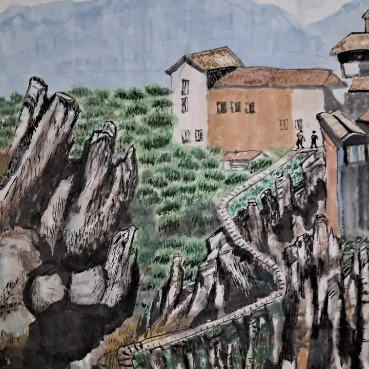[BUNJANG] Mountain Landscape Painting / 산 풍경 그림