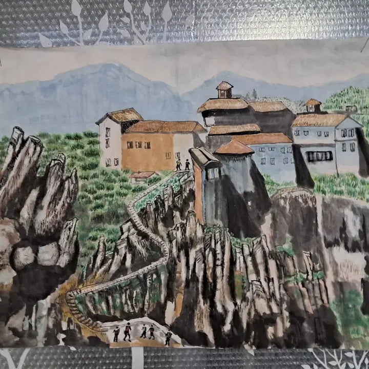 [BUNJANG] Mountain Landscape Painting / 산 풍경 그림