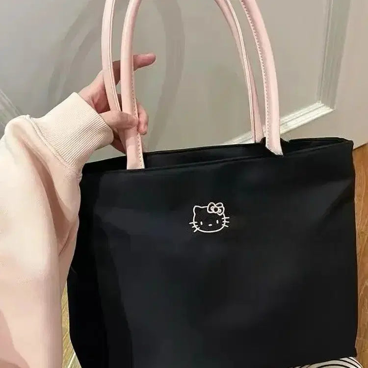 [BUNJANG] Y2K Blackpink Kitty Shopper Tote Bag / [새상품/*바로발송*] y2k 블랙핑크 키티 쇼퍼백 갸루 토트백 가방