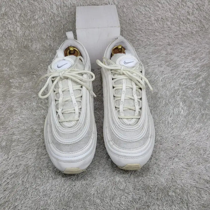 [BUNJANG] Nike Air Max 97 White Sneakers (Used) / 구제짱짱맨 275 나이키 에어맥스97 화이트 스니커즈