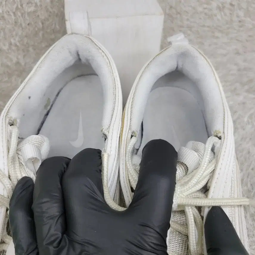 [BUNJANG] Nike Air Max 97 White Sneakers (Used) / 구제짱짱맨 275 나이키 에어맥스97 화이트 스니커즈