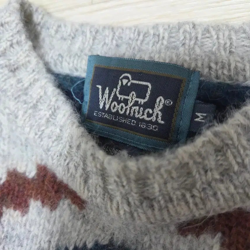 [BUNJANG] Woolrich Knit Sweater M / 울리치 니트 스웨터 M