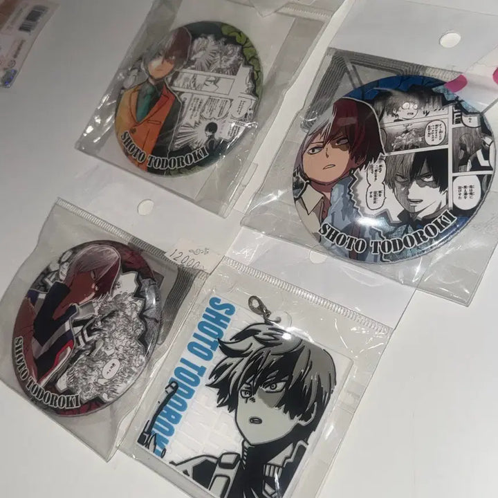 [SOLD OUT] 나히아 토도로키 쇼토 캔뱃지 키링 일괄