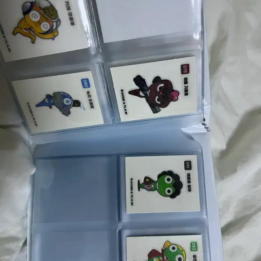 [BUNJANG] Keroro Ttibuseel Bundle Set / 케로로 띠부씰 일괄 판매
