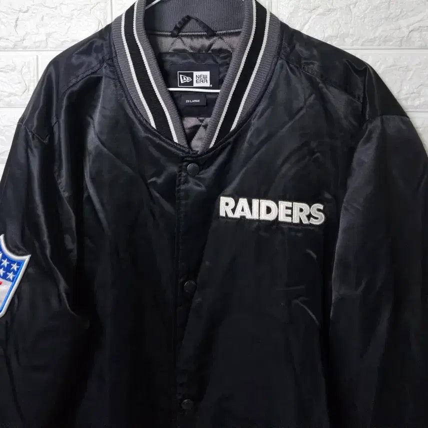 [BUNJANG] New Era Las Vegas Raiders Varsity Jacket / 뉴에라 NFL 레이더스 바시티자켓 판매합니다
