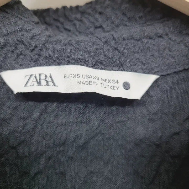 [BUNJANG] ZARA Textured Button Front Maxi Long Dress (Black) / [ZARA/XS] 자라 텍스처 버튼 프런트 맥시 롱 원피스 (블랙)