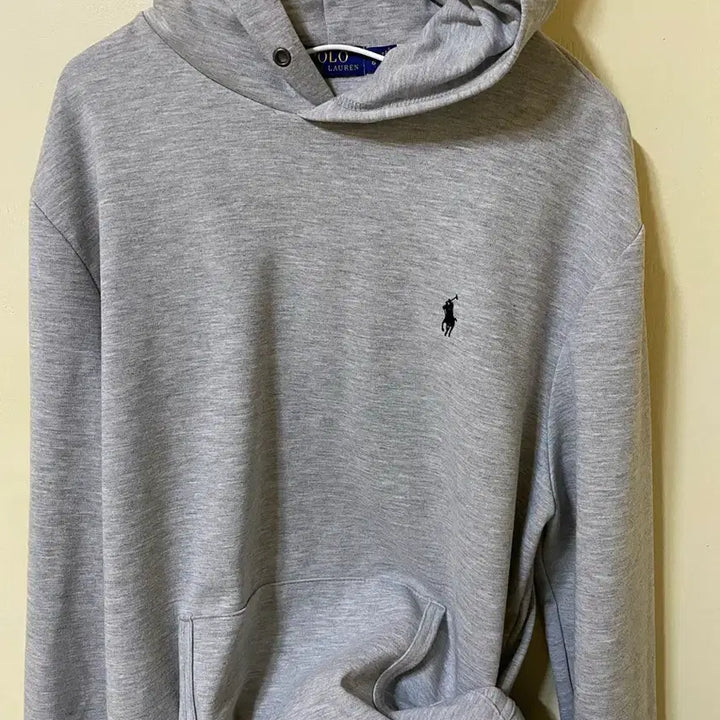 [BUNJANG] Polo Gray Hoodie / 폴로 후드티