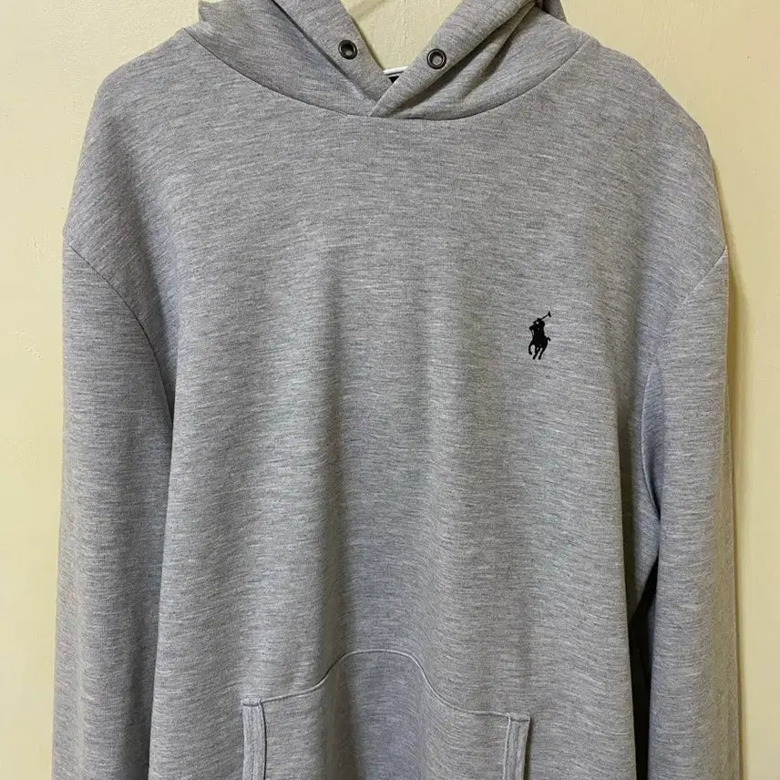 [BUNJANG] Polo Gray Hoodie / 폴로 후드티