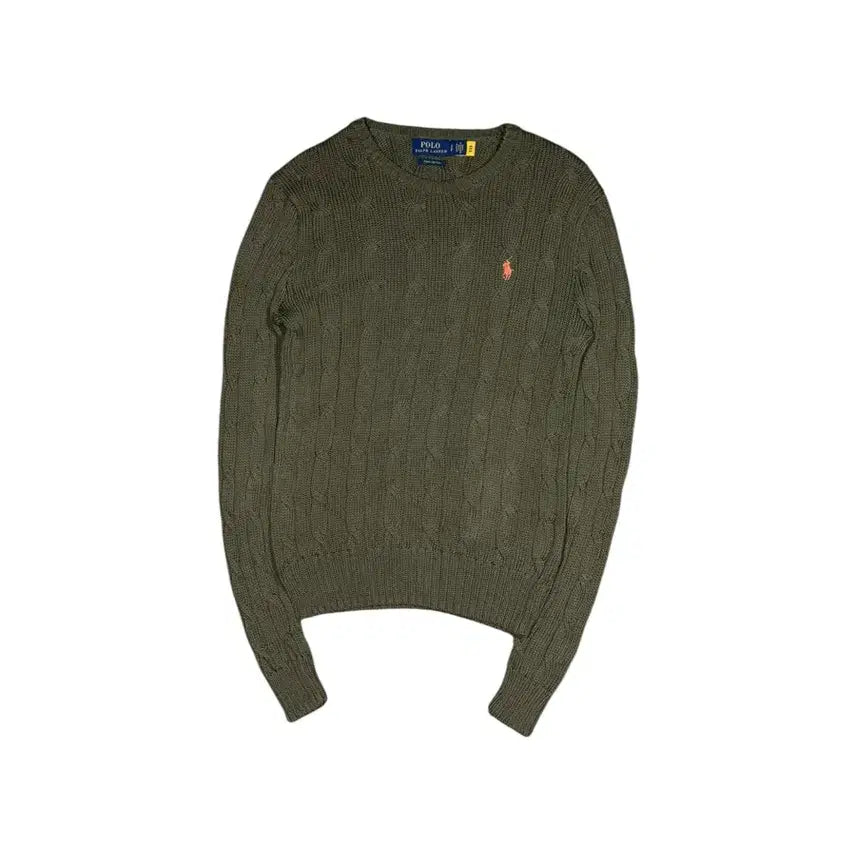 [BUNJANG] Polo Ralph Lauren Cable Knit Sweater / Polo Ralph Lauren 폴로 케이블 니트