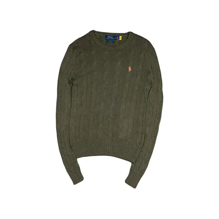 [BUNJANG] Polo Ralph Lauren Cable Knit Sweater / Polo Ralph Lauren 폴로 케이블 니트