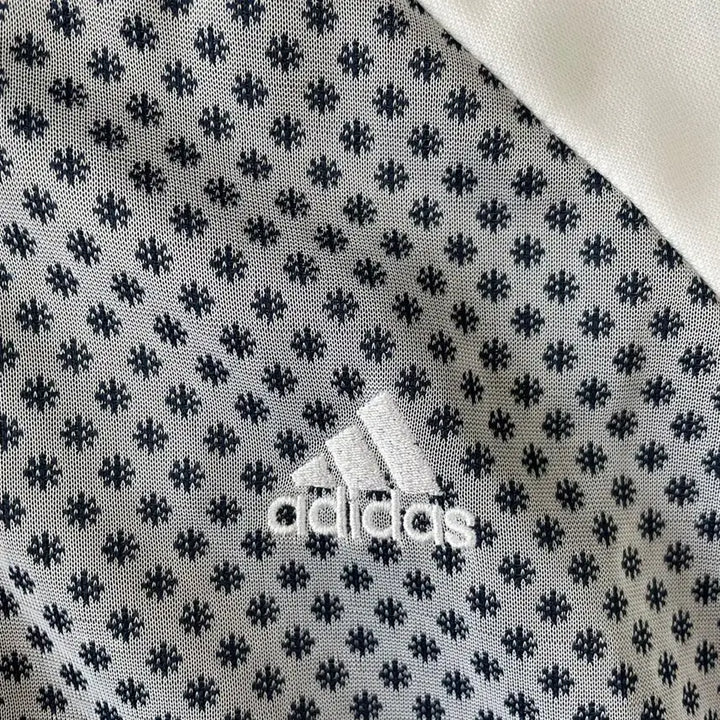 [BUNJANG] Adidas Dot Track Top White Jacket / M 아디다스 도트 땡땡이 트랙탑 져지 화이트