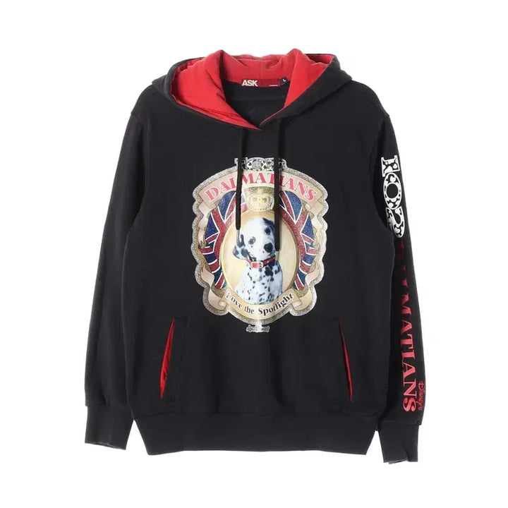 [BUNJANG] ASK Dalmatian Hoodie L / ASK 달마시안 후드티 L