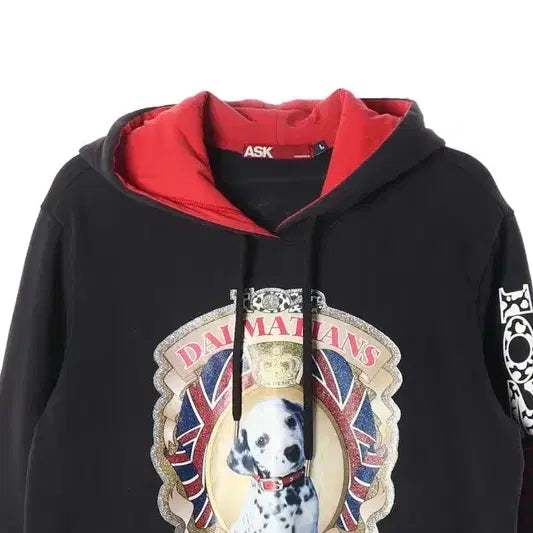 [BUNJANG] ASK Dalmatian Hoodie L / ASK 달마시안 후드티 L