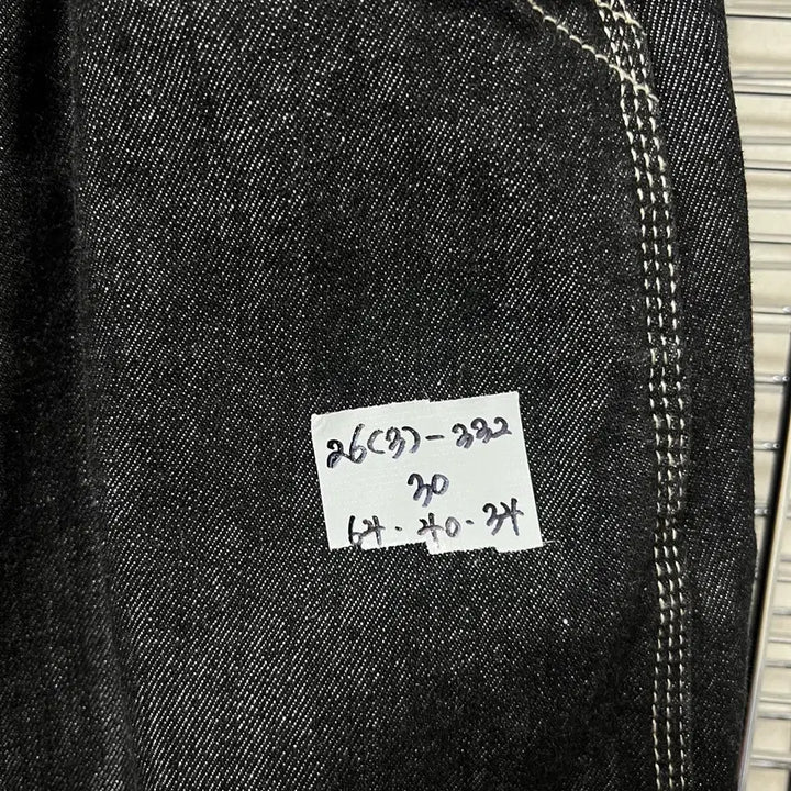 [SOLD OUT] [정품/30] 리 lee 블랙 데님 청반바지