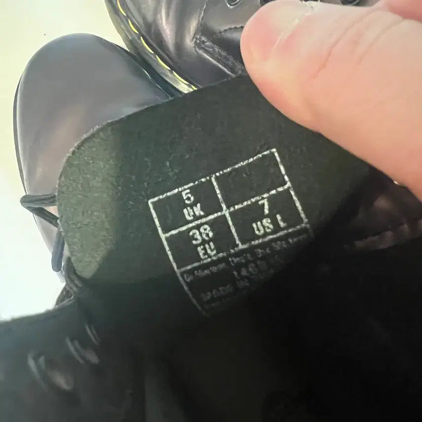 [BUNJANG] Dr. Martens 1460 Pascal Purple Metallic Boots / 닥터마틴 1460 파스칼 퍼플 메탈릭 부츠 (00660)