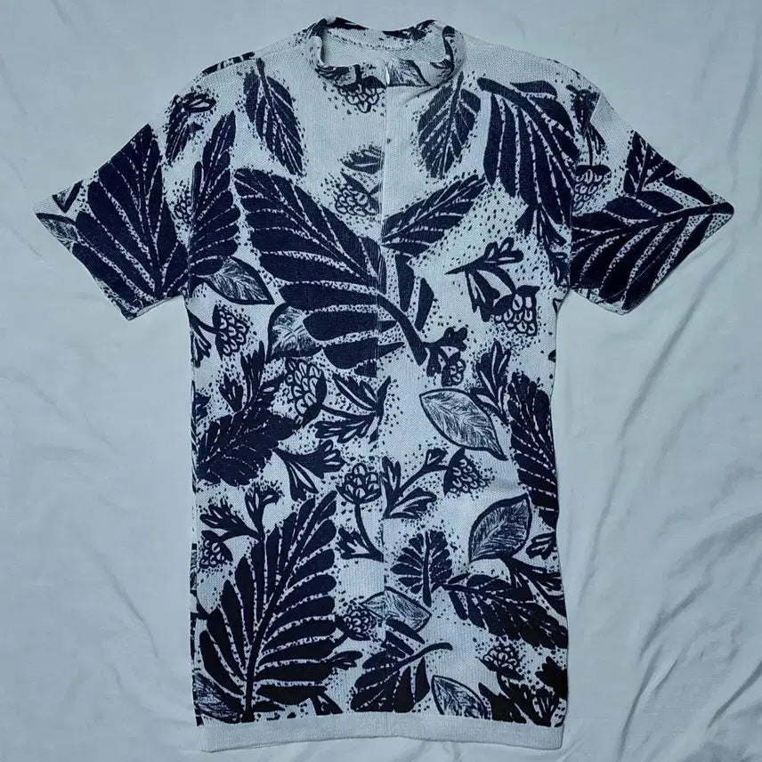 [BUNJANG] LAUTREAMONT Botanical Cotton Knit Top / 로트레아몽(LAUTREAMONT) 하이넥 보태니컬 코튼 니트 (9호)