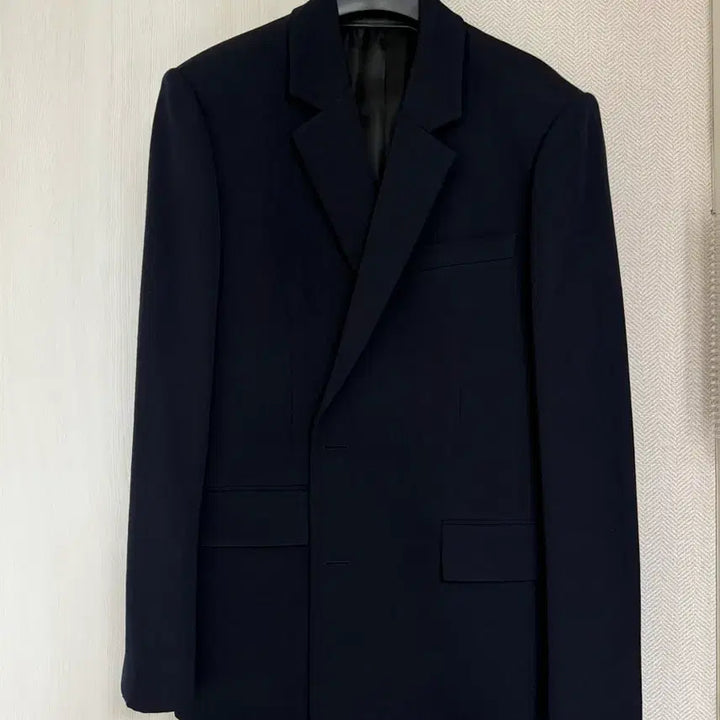 [BUNJANG] Juun.J Wool Blazer &amp; Pants Set / (50,48) 24fw 준지 울 셋업 네이비