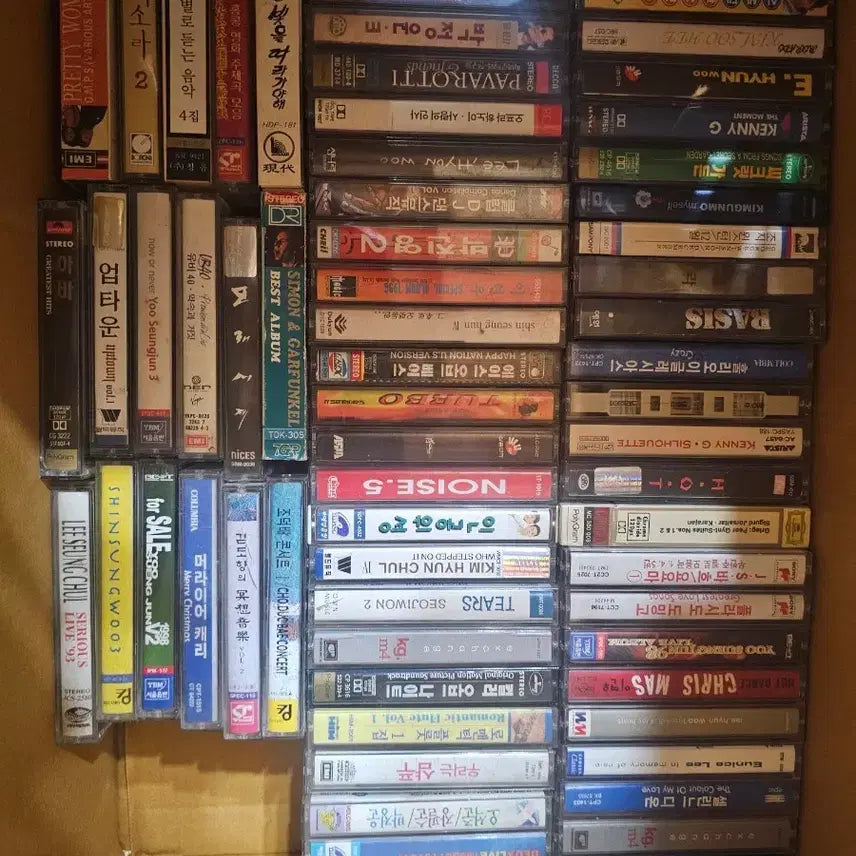 [BUNJANG] 90s K-Pop &amp; Pop Music Cassette Tapes Bundle / 추억의 가요 팝송 카세트테이프