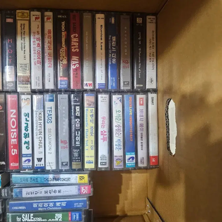 [BUNJANG] 90s K-Pop &amp; Pop Music Cassette Tapes Bundle / 추억의 가요 팝송 카세트테이프