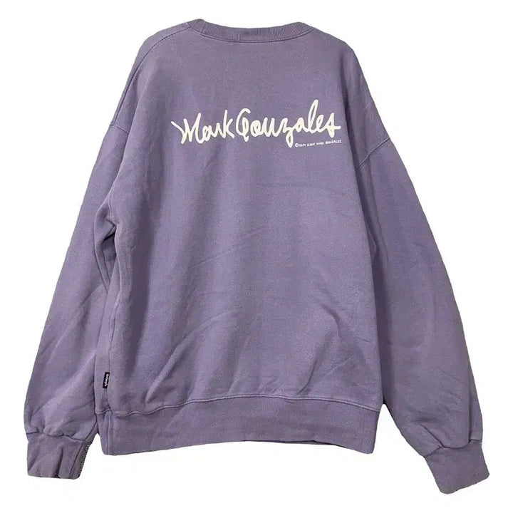 [BUNJANG] Mark Gonzales Light Purple Sweatshirt L / 마크곤잘레스 라이트 퍼플 맨투맨 L